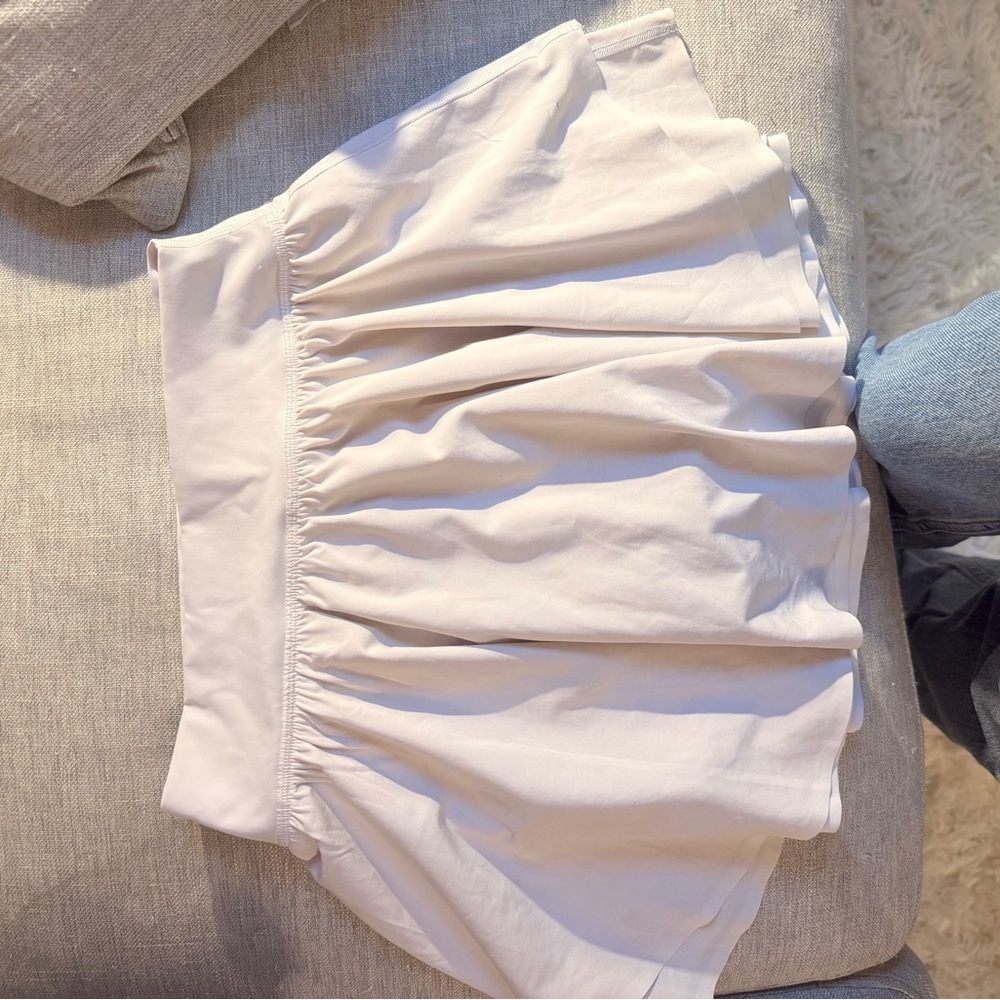 ARITZIA Golden Tennis Skirt